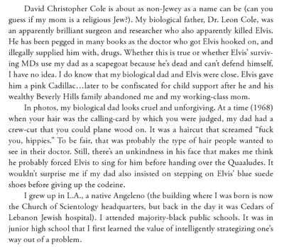 David Cole describes his family and upbringing - autobiography.png