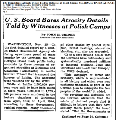 US Board bare Atrocity Details Told by Witnesses at Polish Camps - November 26 1944.png