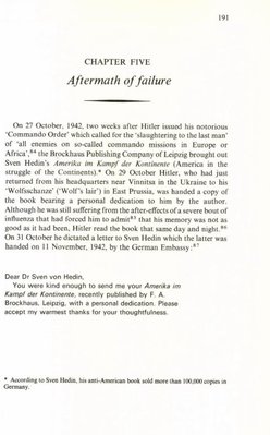 Hitler Letter to Sven Hedin and Speech in 1942 1.JPG