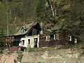 Hausruine in Hřensko