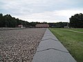 Grundmauern einer Baracke