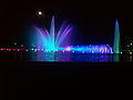 Fontaine bei Nacht