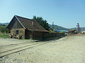 Bahnhof in Vișeu de Sus