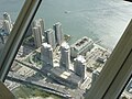 Blick auf Toronto aus 447m Höhe